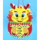 DIY自製可愛小燈籠 - 傳統/剪紙龍 (附材料包)